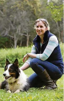  ?? PHOTO: CONTRIBUTE­D ?? CLIMATE CLARION: Australian Farmers for Climate Action CEO Verity Morgan-Schmidt.