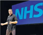  ??  ?? Gutsy: in Check Up, Mark Thomas relives his time at an NHS trauma unit, left. Below, two of the non-actors in Where It Hurts…