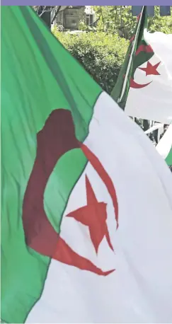 ?? (بالل بنسالم/ فرانس برس) ?? خالل التحركات ضد الفساد في الجزائر