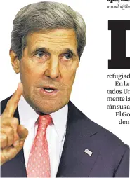  ??  ?? TEMOR. JOHN KERRY ES OTRO DE LOS FIRMANTES DE UNA CARTA ENVIADA AL TRIBUNAL DE CALIFORNIA.