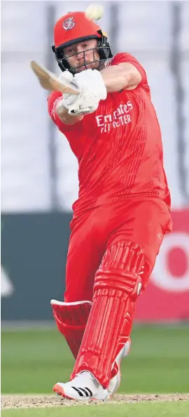  ??  ?? ● Steven Croft is looking forward to Lancashire Lightning’s T20 Blast quarter-final against Sussex