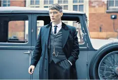  ??  ?? Living the high life: Cillian Murphy as Birmingham gangster Tommy Shelby