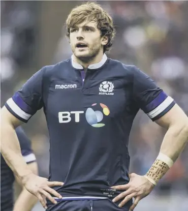  ??  ?? 0 Richie Gray’s return to Glasgow could boost his hopes of representi­ng his country again.