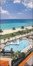  ?? AIR CANADA VACATIONS ?? Florida’s Hollywood Beach Resort Cruise Port has a great sale on now.