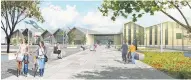  ??  ?? Community focus The planned town hubs would include schools, community facilities, council services and more
