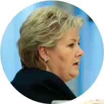  ?? Foto: Olav Olsen ?? Statsminis­ter Erna Solberg i Nav-høringen på Stortinget.