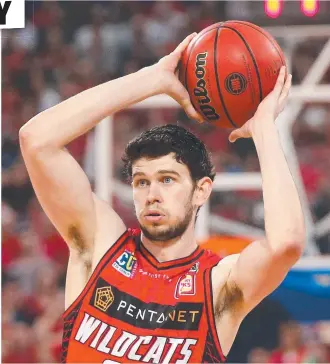  ??  ?? PLAN: Former Townsville Crocs player Clint Steindl in action for the Wildcats.