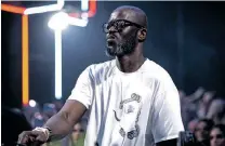  ?? ?? DJ Black Coffee, has joined forces with the South African food rescue organisati­on, SA Harvest, to collect donations for victims of the flooding in KwaZulu-Natal.