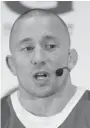  ??  ?? Georges St-Pierre