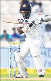  ??  ?? INDIA’S ALL THREE seamers are very skillful.They keep coming at you and you can't relax at all. If you see the loose balls were very minimal.They were top class, says Angelo Mathews (pic).