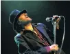  ?? Picture: Redferns ?? Rachid Taha performs at the Royal Festival Hall in London in 2009.