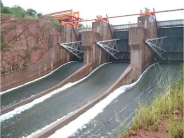  ??  ?? Located in Siavonga on the Zambezi River next to the existing Kariba North Bank Power Station is another 360 MW power station. A provision for the extension of the existing one was made during the planning and constructi­on of the Kariba North Bank Power Station.