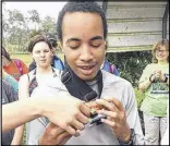  ?? LOVE FM RADIO / BELIZE ?? Tomari Aliijah Jackson, a North Cobb High School freshman, died Feb. 13, 2016, while on a school trip to Belize. This photo was reportedly taken within hours of his death.