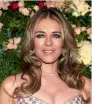  ??  ?? ‘Some people think research shows a risk that might not bode well with breast cancer but other doctors say it could be advantageo­us. It’s not my place to give advice, but I’ve chosen not to take HRT. It is an individual choice.’ Elizabeth Hurley, 52, actress