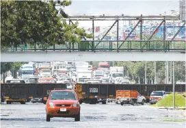  ?? ROBERTO ALANÍS/ ARCHIVO ?? El tema de la salida de trenes de la metrópoli también se abordó.