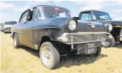  ??  ?? Modified classics can take part too – one entrant was this two-door, V8-engined 1960 Vauxhall Victor.