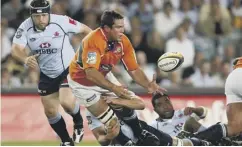  ??  ?? 0 Duncan also represente­d the Cheetahs as a player.