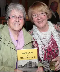  ??  ?? Marie and Betty Doyle at the launch.