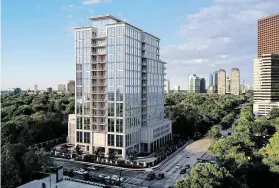  ?? Courtesy of Douglas Elliman ?? The Hawthorne will be located at 5656 San Felipe and is inspired by the beauty of its prime location.