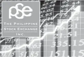  ??  ?? The Philippine Stock Exchange index started the year on a strong note and in fact even surpassed the 8,800-level as the market closed noon yesterday, hitting 8,830.76.