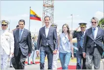  ?? ARCHIVO / EXPRESO ?? Relación. Guaidó, durante su visita a Ecuador, en marzo de 2019.