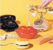  ?? YORK TIMES JESSICA EBELHAR/THE NEW ?? Six landline phones that are owned by Chanell Karr are seen March 16 in Covington, Kentucky.