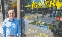  ?? JOHN MAHONEY ?? The M.H. Grover and Sons clothing store is “probably doing about 50 to 60 per cent of our (normal) business,” Kenny Grover says.