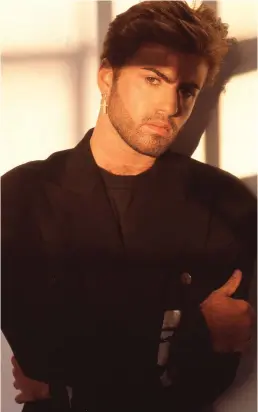  ?? FOTO: SUB ?? DET SISTA HAN GJORDE. I kväll visas dokumentär­en som George Michael höll på och spelade in om sig själv när han avled.