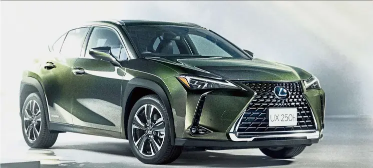  ??  ?? Lexus UX.