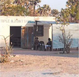  ?? Photo: Contribute­d ?? Promote public health… An illustrati­ve image of a Namibian shebeen.