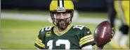  ?? MIKE ROEMER — THE ASSOCIATED PRESS ?? A win over the Eagles on Sunday would be the 20th at home in December for Green Bay’s Aaron Rodgers.