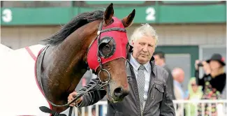  ?? PHOTO: ?? Ocean Emperor with trainer Gary Hennessy is bound for Singapore.