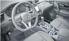  ??  ?? The Qashqai’s roomy interior features a smart-looking instrument cluster.