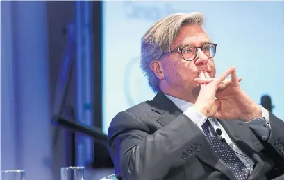  ?? RICHARD LAUTENS/TORONTO STAR FILE PHOTO ?? John Thornton’s turnaround plan has succeeded in reining in Barrick’s debt. It has also eroded the company’s gold production.