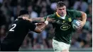  ?? SIPHIWE SIBEKO ?? MALCOLM Marx, seen here trying to hand off All Black opposite number Samisoni Taukei’aho, delivered one of his finest performanc­es for the Springboks last weekend. | Reuters