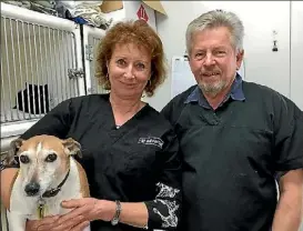  ??  ?? Retiring couple Heather and John Hewitt have served the animals of Kapiti for six years.