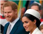  ?? AP ?? The Duke and Duchess of Sussex say they are being ‘‘stalked’’ by paparazzi in Canada.