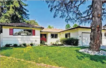  ?? Keller Williams Realty ?? A THREE-BEDROOM, two-bath Sunnyvale home was listed at $1.6 million and sold for nearly $800,000 more. In the last month, dozens of Silicon Valley homes have sold for more than $200,000 above asking price.