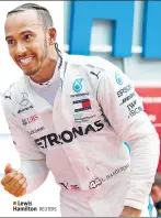  ?? REUTERS ?? Lewis Hamilton