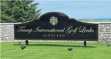  ?? ?? Holyrood will not investigat­e golf course purchases.