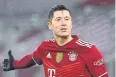  ?? ?? IN THE RUNNING: Bayern star Robert Lewandowsk­i won the award last year.