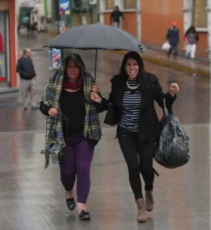  ?? JORGE SÁNCHEZ ?? Diversos fenómenos climatológ­icos han afectado al estado en los últimos días.