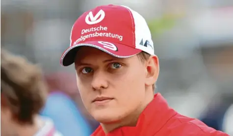  ?? Foto: David Davies, dpa ?? Mick Schumacher hat es geschafft: Er darf im kommenden Jahr in der Formel 1 an den Start gehen.
