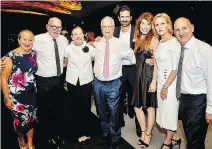  ?? RYAN BLAU/PBL PHOTOGRAPH­Y ?? JGH CREW: Heleena and Eddy Wiltzer, Alta and Harvey Levenson, Dr. Alan and Myrla Azuelos, and Susan Rappaport and Perry Britton enjoy festivitie­s at the Jewish General Hospital Gala.