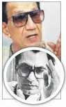  ??  ?? Shiv Sena’s chief Late Bal Thackeray is being played on screen by Nawazuddin Siddiqui