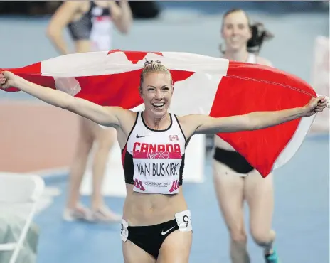  ?? CLAUS ANDERSEN ?? This weekend’s NACAC Championsh­ips mark Kate Van Buskirk’s 10th time as part of a Canadian team, but competing at home in Toronto is what makes this one special. The event features some of the world’s best athletes from North America, Central America and the Caribbean.