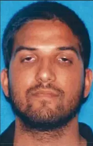  ??  ?? ‘Absorbed in Islam’: Gunman Syed Farook, 28