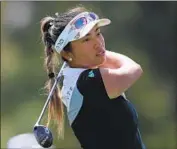  ?? Jed Jacobsohn Getty Images ?? PATTY TAVATANAKI­Tof Thailand and UCLA has a one-shot lead at Mission Hills Country Club.