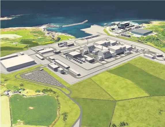  ??  ?? > New plans for Wylfa Newydd submitted for the third consultati­on