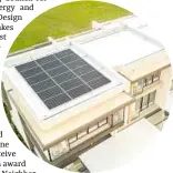  ??  ?? One of the requiremen­ts under LEED is the use of a renewable energy system.